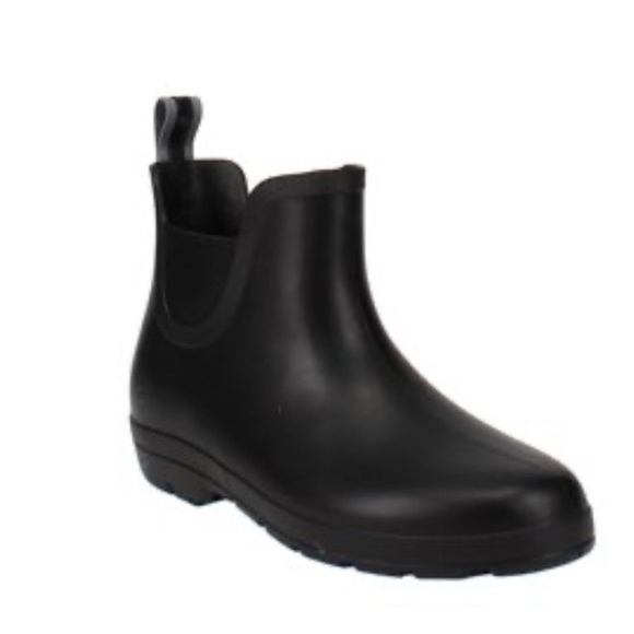 totes Shoes - Totes Black Waterproof Ankle Boots Totes Women's Everywear Chelsea Rain Boots